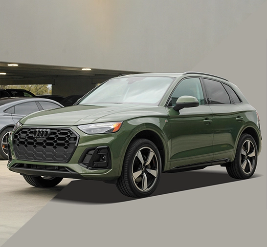 Audi car image editing services with background removal and enhancement for marketing and e-commerce.